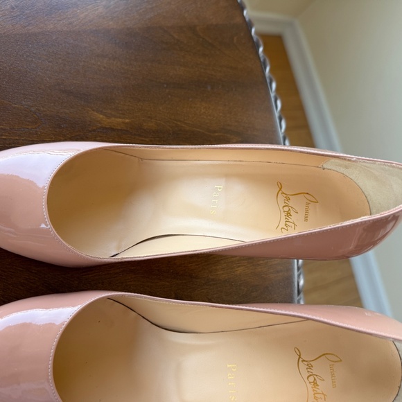 Louboutin nude patent Dolly - Picture 16 of 16